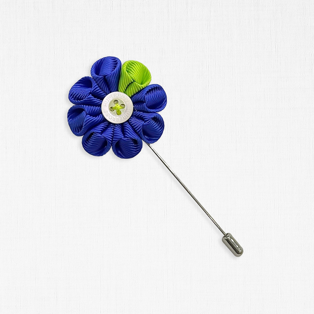 LP3 Blue Flower Lapel Pin