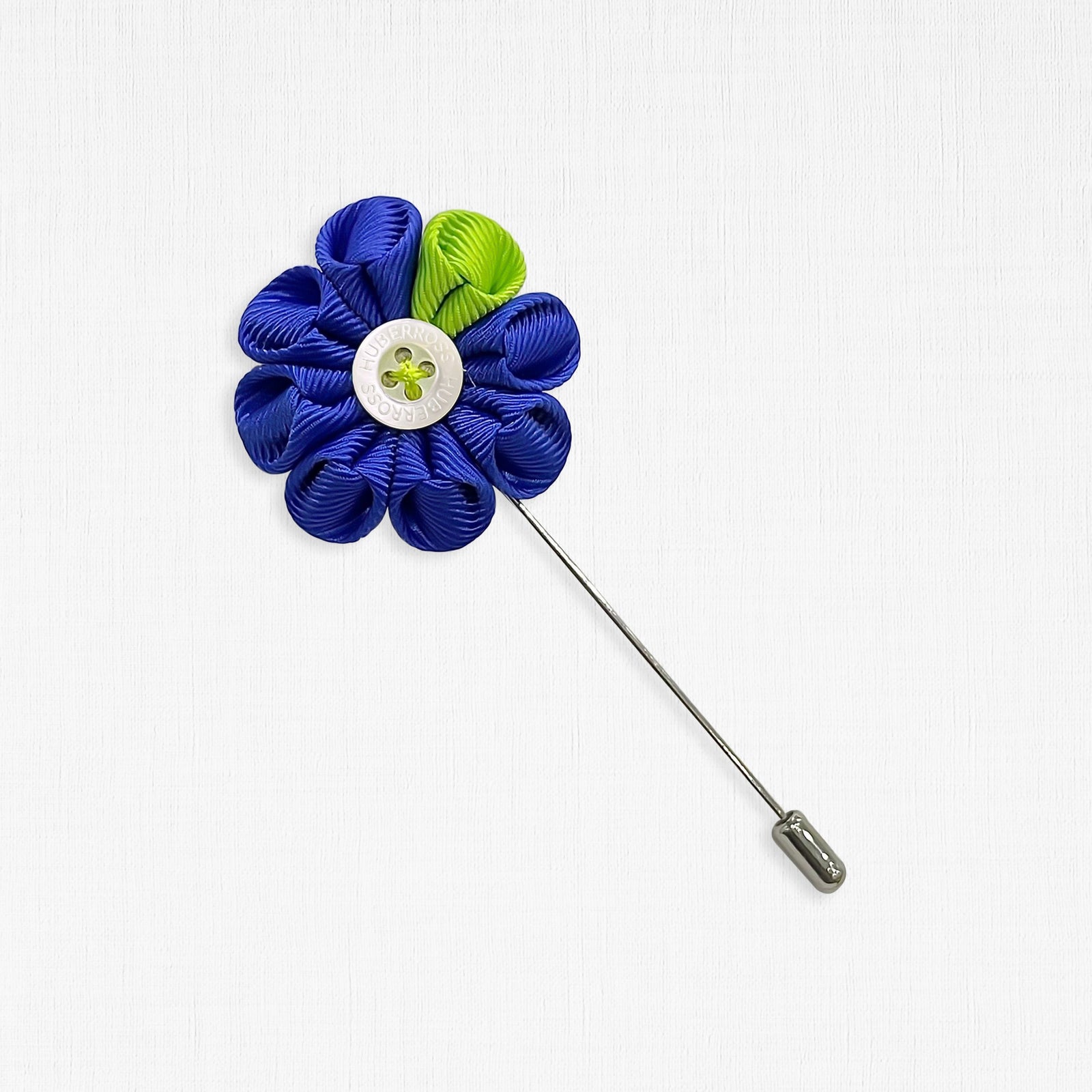 LP3 Blue Flower Lapel Pin