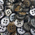 SP03/G18 HUBERROSS Grey Colour 3mm Trocus Shell Buttons